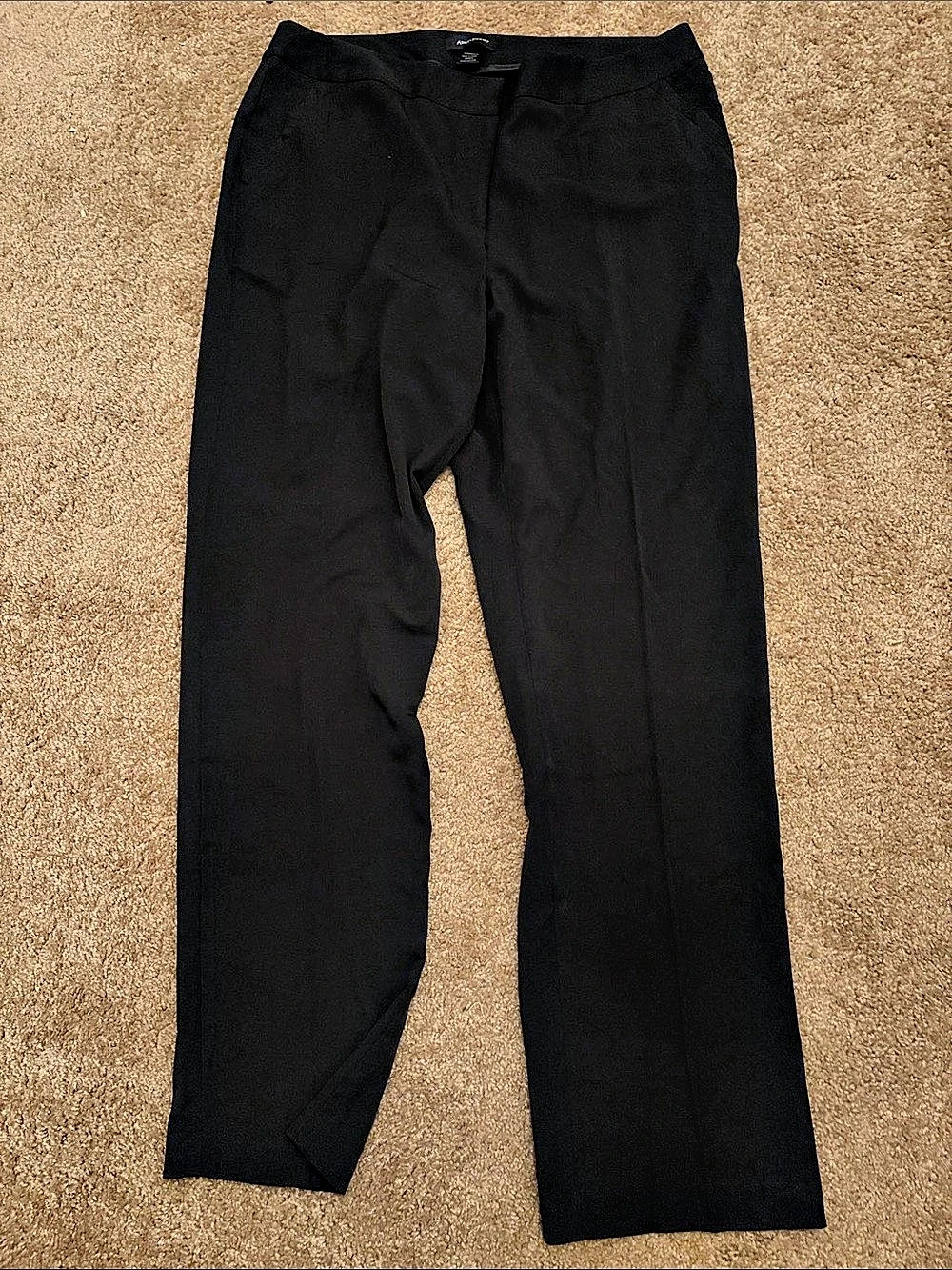 Ashley Stewart Black Flare Pants